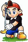Kiddo With Golf Club