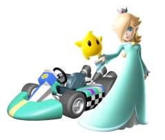 Rosalina Next To Her kart