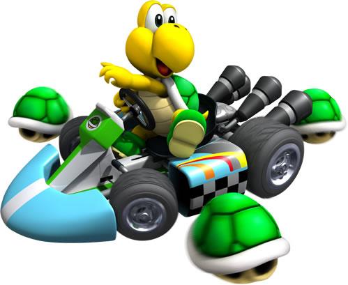 Koopa Troopa In The Kart