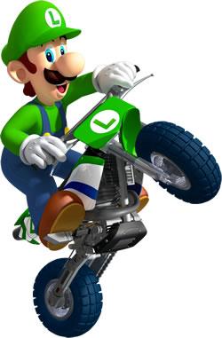 Luigi On Motorcycle