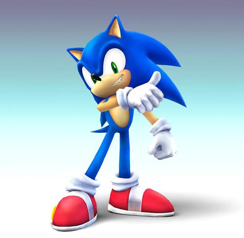 Sonic With Thumbs Up